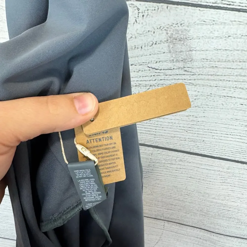 Skims Plus Size Gun Gray Shaping Swim Maxi Skirt Size 4X